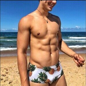 Pineapple swimsuit (White)